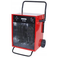Chauffage soufflant mobile électrique 22 kW avec roues DANIA M22 - INELCO