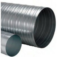 Cheminée simple peau INOX 153mm long. 1m pour poêle à bois 50 kW - ECOPOLY