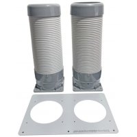 Conduit d'air froid pour climatiseur HP-19 - Lot de 2 pièces - REX NORDIC