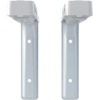 Console de fixation (équerres) pour rideau blanc 100cm - VTS