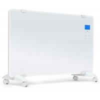 Convecteur design blanc électrique monophasé en verre TCH 2010 E - TROTEC