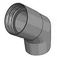 Coude à 45° isolé avec manchon - WINEMASTER