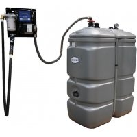 Cuve stockage fuel 1 000 litres en PEHD avec pompe 50 l/min - RENSON