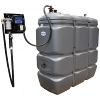 Cuve stockage fuel 1 500 litres en PEHD avec pompe 50 l/min - RENSON