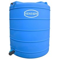 Cuve verticale bleue stockage eau 10 000 litres pré-équipée - RENSON
