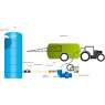 Cuve verticale bleue stockage eau 5 000 litres - RENSON - Image 3