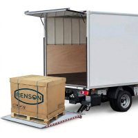 Déchargement matériel par camion hayon - RENSON