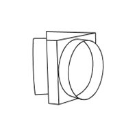 Départ de Gaine 2 sorties 2 x 510 mm pour MAGNUM235/FARM240 - SOVELOR-DANTHERM