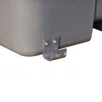 Fixation plateau (2 paires de brides) pour box véhicule - CEMO