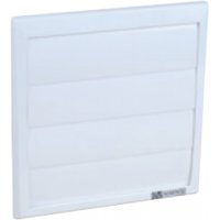 Grille à volets de surpression anti-retour blanche pour LINEO 100 - VORTICE-AXELAIR