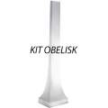 OBELISK support lumineux en polyéthylène pour HELIOSA + son KIT OBE2 - STAR PROGETTI