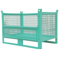 Panier de stockage 1000 kg robuste sur base avec portillon rabattable CMR-10SP - IMER