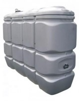 Cuve stockage fuel nue 2 000 litres en PEHD - RENSON