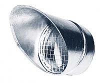 Sifflet grillagé pour sortie de caisson Ø 200mm - AXELAIR