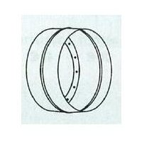 Raccord 500mm avec registre pour reprise d'air EC - SOVELOR-DANTHERM
