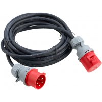 Rallonge professionnelle robuste longueur 20m - Section Ø5x2,5 mm² - 400V 16 A - HEATCOM