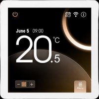 Thermostat numérique programmable HC 110 blanc - HEATCOM