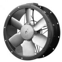 Ventilateur extracteur d'air industriel hélicoïde tubulaire TCBT/6-500/H - Triphasé 6 pôles - S&P